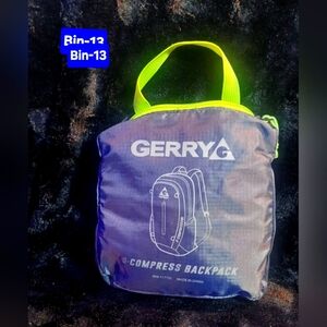 Gerry Weber Neon Green and Blue Backpack
